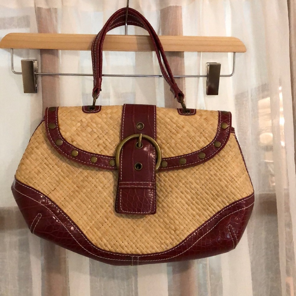 Straw Shoulder Bag